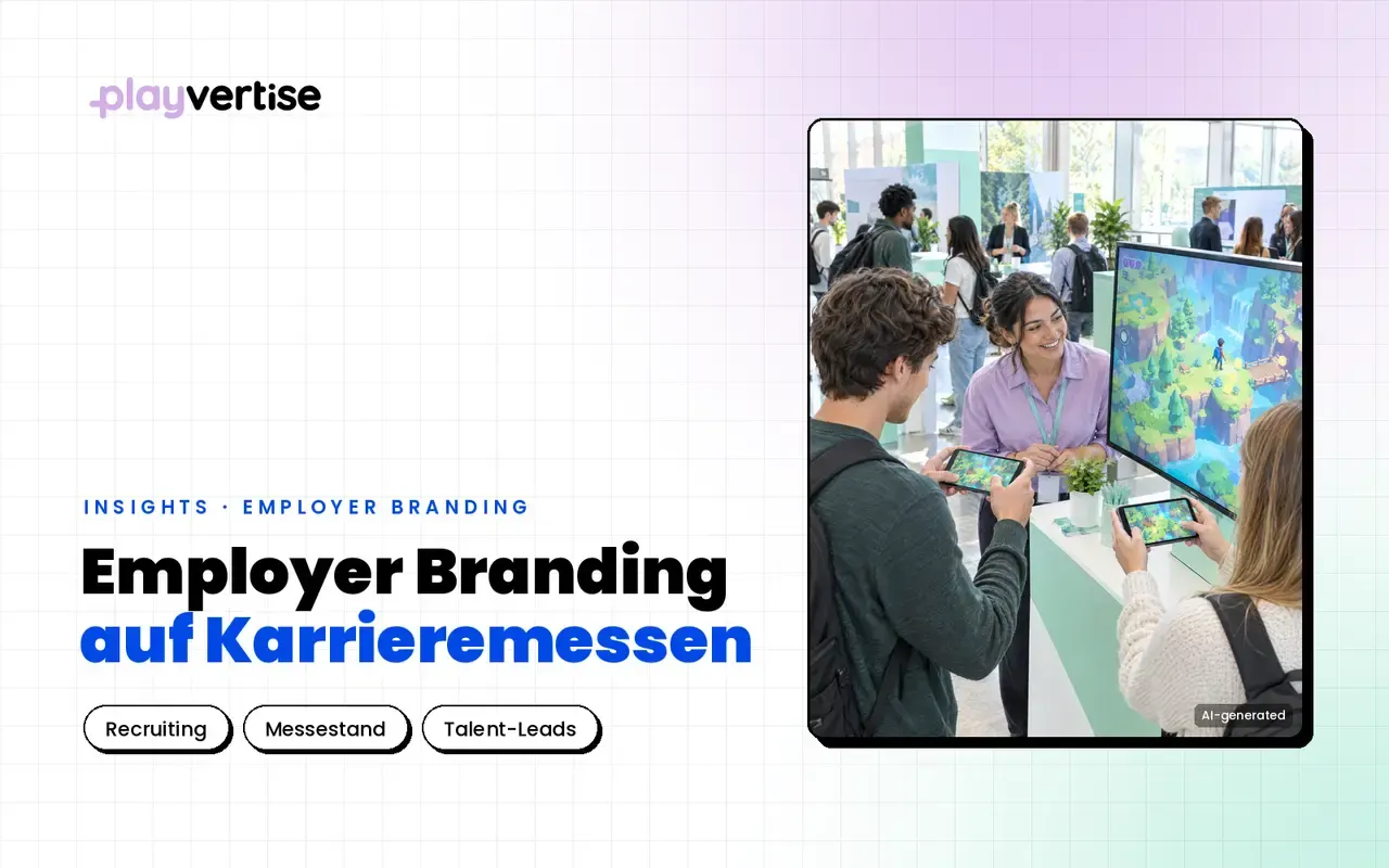Employer Branding auf Karrieremessen: Wie ein Spiel aus einem Stand ein Gespräch macht