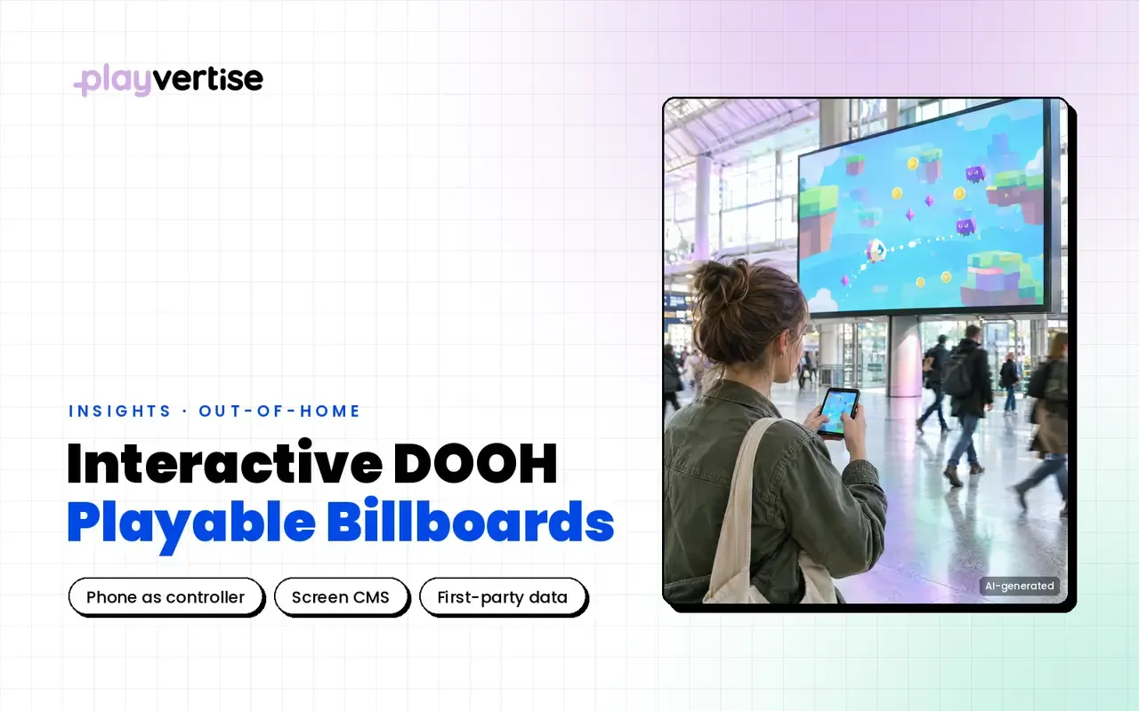 Interactive DOOH: How a Billboard Becomes Something People Play