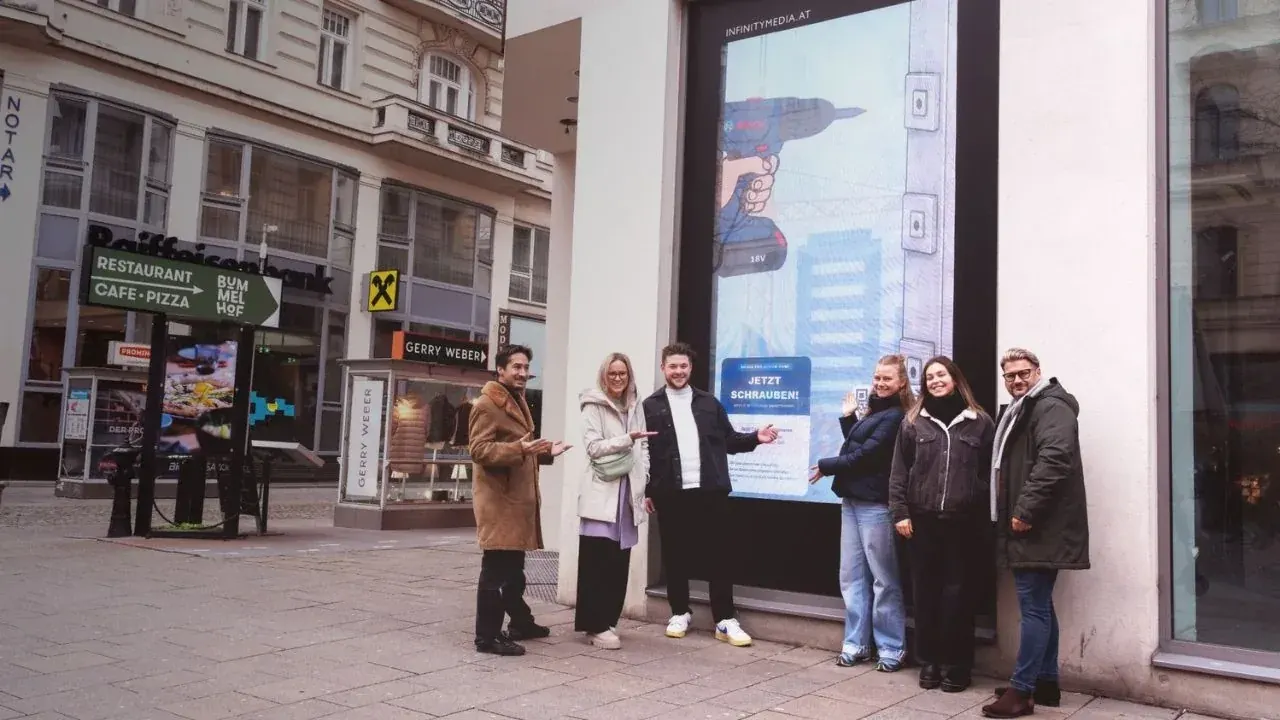 Standardized Gaming Solution for Screen Advertising Launches in the Austrian Market