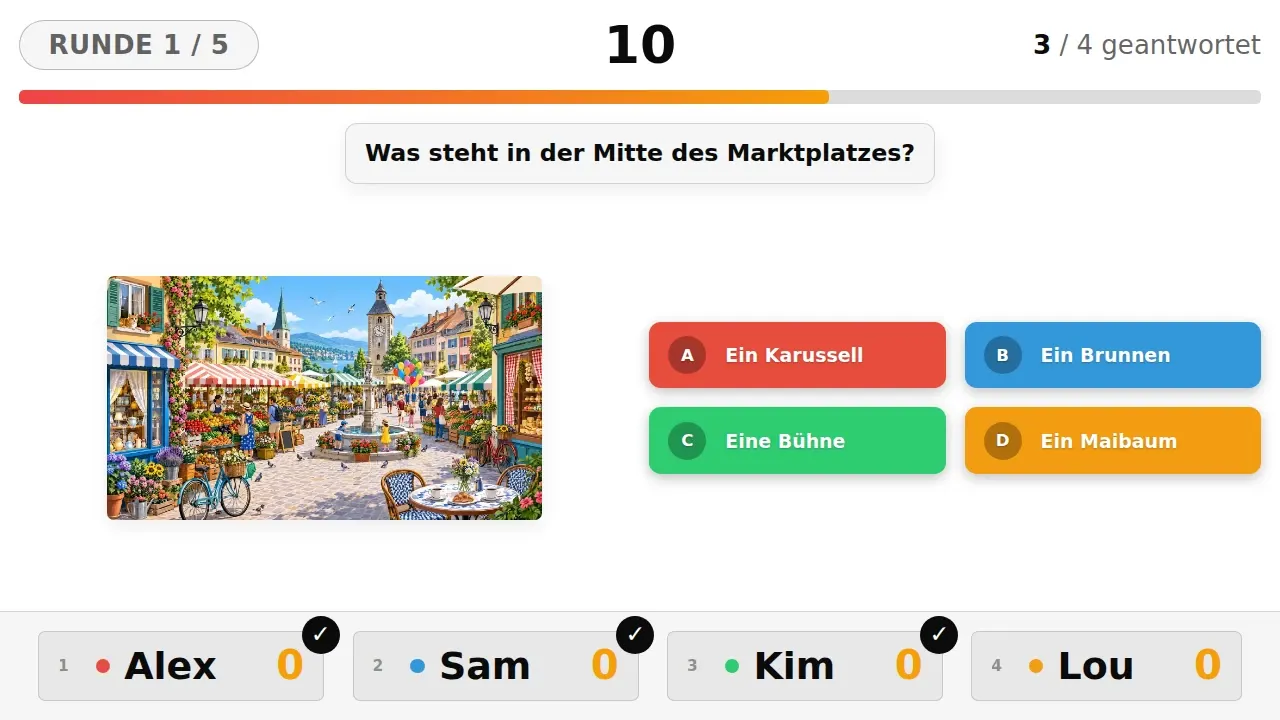 Interaktive Quizze