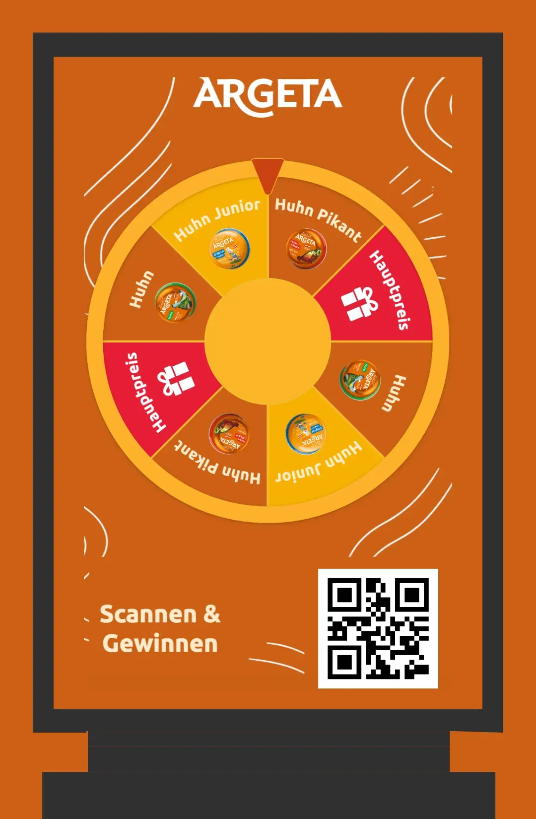 Argeta Promotion Spin the Wheel: Spin the Wheel