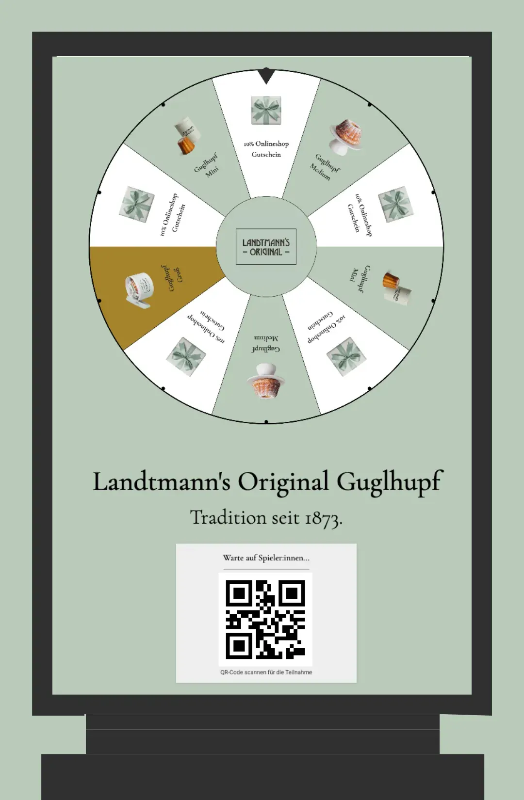 Landtmann’s Original: Spin the Wheel